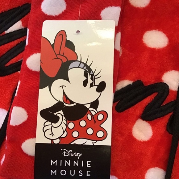 Disney’s Minnie Mouse Sleep Lounger with Socks (NWT) (Size: Small/ 4/6) - Picture 7 of 14